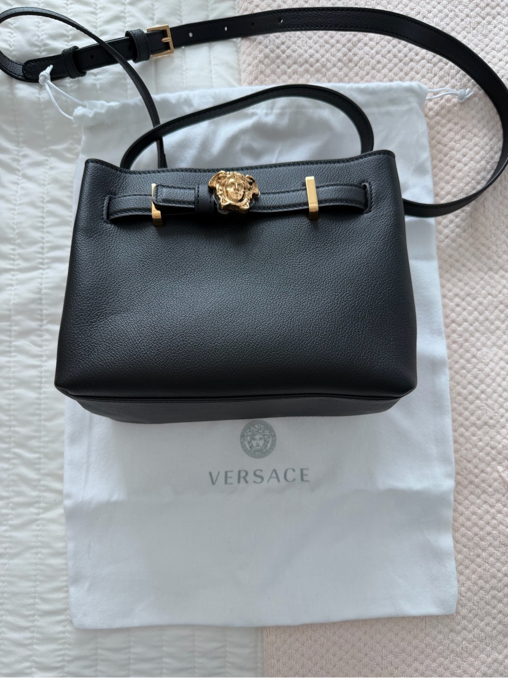 Brand new authentic  Versace leather purse